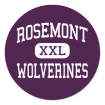 Rosemont - Wolverines - High - Sacramento stickers by customteamsportswear Rosemont - Wolverines - High - Sacramento stickers