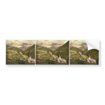 Rosengarten and St. Cyprian, Tyrol, Austro-Hungary Bumper Stickers