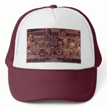 Rosenkranz Madonna  By Reni Guido Trucker Hats