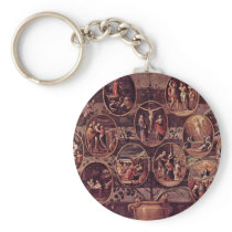 Rosenkranz Madonna  By Reni Guido Keychains