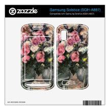 Roses 1 by Lovis Corinth Samsung Solstice Decals
