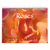 Roses 2012 Wall Calendar