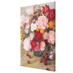Roses and Daisies Gallery Wrapped Canvas