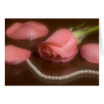 rose, pearls, necklace, jewelry, romantic,