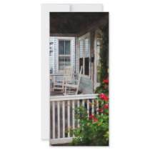 Roses and Rocking Chairs Rack Cards