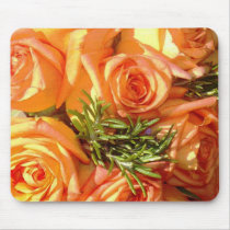 Roses and Rosemary Mouse Pad mousepads