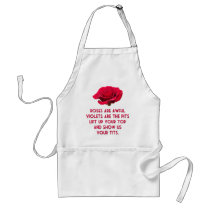 Roses Are Awful Apron