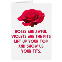 Roses Are Awful Cards