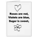 Roses are red cards by Poromenos Roses are red cards