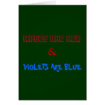 ROSES ARE RED LOVE CARDS FOR ALL.