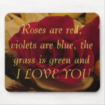Roses are red mousepads by Emazevedo Roses are red mousepads