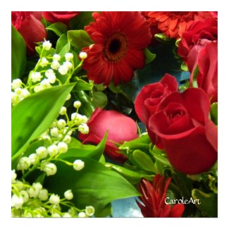 Roses Array Art Poster print