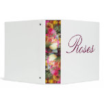 Roses Avery Binder