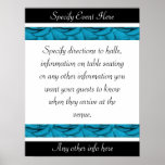 Roses banquets, functions direction signs template posters