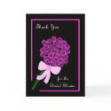 Roses Bridal Shower Hostess Thank You Card