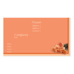 Roses business cards