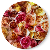 roses buttons