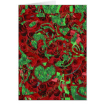 Roses. Card