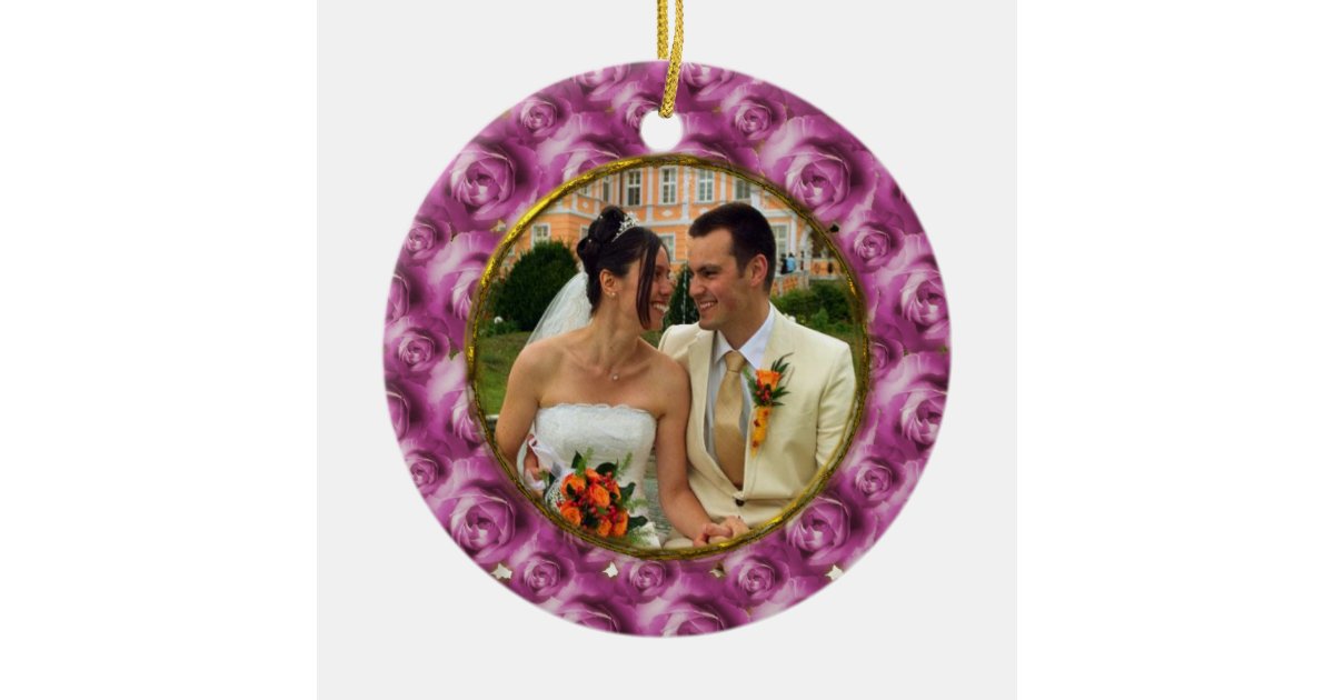 Roses Ceramic Ornament Zazzle