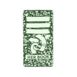 Roses Customizable Bookplate Address Label