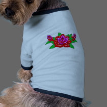 Roses pet clothing