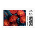 Roses & Eucalyptus postage