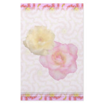 Roses for Amina Lg Any Color Stationary stationery