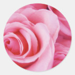 Roses for you round sticker
