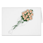 card, roses, romantic, elegant, template,