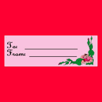 Roses Gift Tag business cards by Paddydee56 Roses Gift Tag business cards