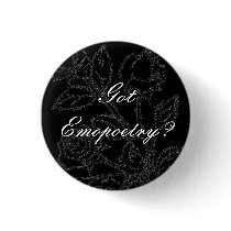 Roses, Got Emopoetry? buttons