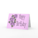 Roses Greeting Card - 09 by ArtbyJean Roses Greeting Card - 09