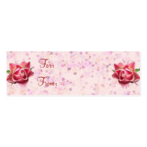 Roses Harmony Gift Tag profile cards