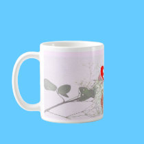 rOSES, HEART LOVE MUG mugs