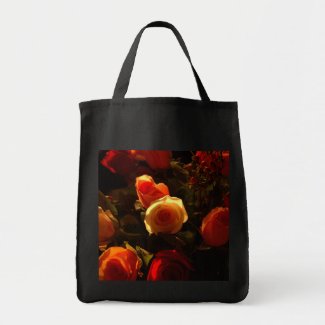 Roses I - Orange, Red and Gold Glory bag