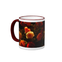 Roses I - Orange, Red and Gold Glory Mugs