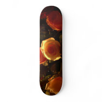 Roses I - Orange, Red and Gold Glory Skate Boards