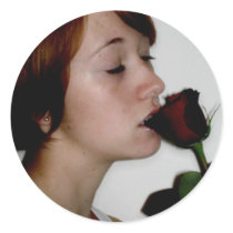 Roses I Send to You Sticker