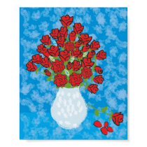 roses in a vase posters by jtgauntt roses in a vase posters