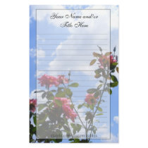 Roses in the Sky Stationary stationery by Customizables Roses in the Sky Stationary stationery