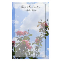 Roses in the Sky Stationery by Customizables Roses in the Sky Stationery