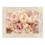 ROSES & LACE by SHARON SHARPE by SHARON SHARPE Postcard