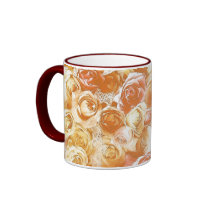 roses mugs by REDINARD roses mugs