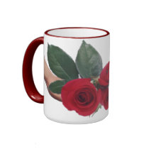 Roses Of Love Mug # 2 by BuddhanVI Roses Of Love Mug # 2