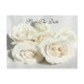Roses on Linen Post Card