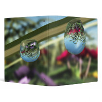 Roses on Raindrops Binder