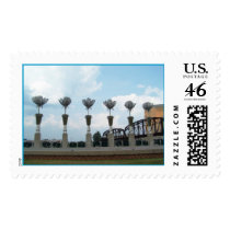 Roses on the Red II postage