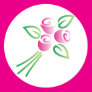 Roses on White Stickers Roses on White Stickers