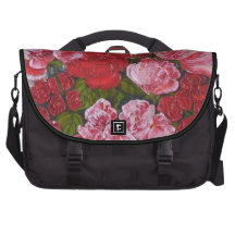 Roses & Peonies Computer Bag