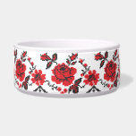 Roses pet bowls